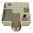 Проект двухэтажного дома «Айвенго» из СИП панелей | фото, отзывы, цена