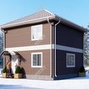 Проект двухэтажного дома Анри из СИП панелей | фото, отзывы, цена