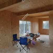Дом в селе Вороново одноэтажный 117,3 м² из СИП панелей | фото, отзывы, цена