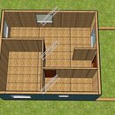 Проект одноэтажного дома «Искра» из СИП панелей | фото, отзывы, цена