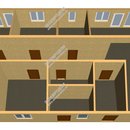 Проект одноэтажного дома «Натюрморт» из СИП панелей | фото, отзывы, цена