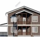 Проект двухэтажного дома «Бриг» из СИП панелей | фото, отзывы, цена