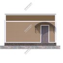 Проект одноэтажного дома «Дельта» из СИП панелей | фото, отзывы, цена