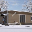 Проект одноэтажного дома «Дельта» из СИП панелей | фото, отзывы, цена