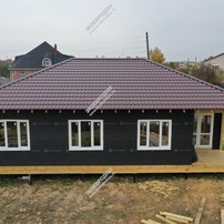 Дом в городе Вязники одноэтажный 139,1 м² из СИП панелей | фото, отзывы, цена