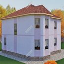 Проект двухэтажного дома «Купеческий» из СИП панелей | фото, отзывы, цена