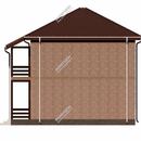 Проект двухэтажного дома Росомаха из СИП панелей | фото, отзывы, цена