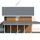 Проект одноэтажного дома с мансардным этажом «Мичиган» из СИП панелей | фото, отзывы, цена