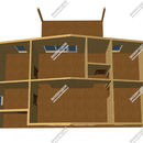 Проект одноэтажного дома Дармера из СИП панелей | фото, отзывы, цена