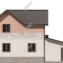 Проект двухэтажного дома с мансардным этажом «Изольда» из СИП панелей | фото, отзывы, цена