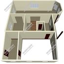 Проект двухэтажного дома с мансардным этажом «Изольда» из СИП панелей | фото, отзывы, цена