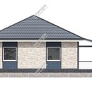 Проект одноэтажного дома «Ромашково» из СИП панелей | фото, отзывы, цена