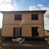 Дом в ДНП Кипреево Воскресенского района двухэтажный 180 м² из СИП панелей | фото, отзывы, цена