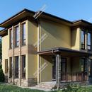 Проект двухэтажного дома «Фердинант» из СИП панелей | фото, отзывы, цена