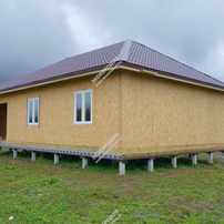 Дом в деревне Гостилово одноэтажный 105,1 м² из СИП панелей | фото, отзывы, цена