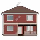 Проект двухэтажного дома Модена из СИП панелей | фото, отзывы, цена