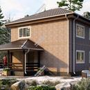 Проект двухэтажного дома Ассоль из СИП панелей | фото, отзывы, цена