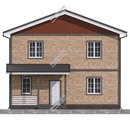 Проект двухэтажного дома «Босфор» из СИП панелей | фото, отзывы, цена
