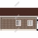 Проект одноэтажного дома «Конге» из СИП панелей | фото, отзывы, цена