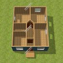 Проект одноэтажного дома «Лимбо» из СИП панелей | фото, отзывы, цена