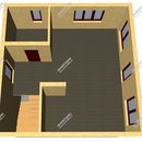Проект двухэтажного дома «Посейдон» из СИП панелей | фото, отзывы, цена