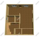 Проект одноэтажного дома с мансардным этажом Ногай из СИП панелей | фото, отзывы, цена