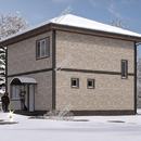 Проект двухэтажного дома «Шалфей» из СИП панелей | фото, отзывы, цена
