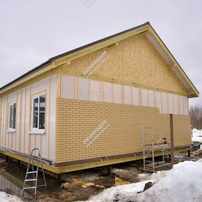 Дом в деревне Будьково одноэтажный 119 м² из СИП панелей | фото, отзывы, цена