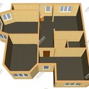 Проект двухэтажного дома «Престижный» из СИП панелей | фото, отзывы, цена