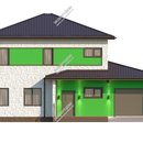 Проект двухэтажного дома «Эльба» из СИП панелей | фото, отзывы, цена