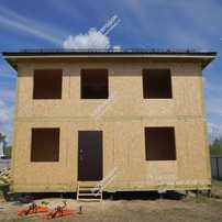 Дом в селе Карпово двухэтажный 161,5 м² из СИП панелей | фото, отзывы, цена