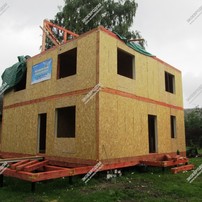 Дом в рабочем поселке Ильинский Раменского района двухэтажный 192.2 м² из СИП панелей | фото, отзывы, цена