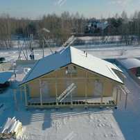 Дом в деревне Петровское одноэтажный 173,8 м² из СИП панелей | фото, отзывы, цена