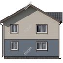 Проект двухэтажного дома «Печора» из СИП панелей | фото, отзывы, цена