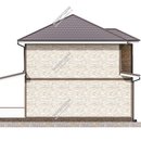 Проект двухэтажного дома «Лакшери» из СИП панелей | фото, отзывы, цена