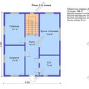 Проект одноэтажного дома с мансардным этажом «Белый лебедь» из СИП панелей | фото, отзывы, цена