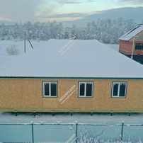 Дом в деревне Селиваниха одноэтажный 128.9 м² из СИП панелей | фото, отзывы, цена