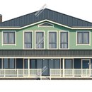 Проект двухэтажного дома «Таврида» из СИП панелей | фото, отзывы, цена