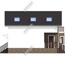 Проект одноэтажного дома с мансардным этажом «Анталья» из СИП панелей | фото, отзывы, цена