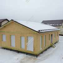 Дом в городе Павловский Посад одноэтажный 150 м² из СИП панелей | фото, отзывы, цена