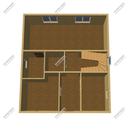 Проект одноэтажного дома с мансардным этажом Тугела из СИП панелей | фото, отзывы, цена