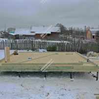 Дом в деревне Новопосёлки одноэтажный 64 м² из СИП панелей | фото, отзывы, цена