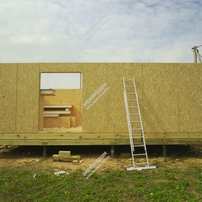 Дом в поселке Авиатор Нестеров одноэтажный 53,8 м² из СИП панелей | фото, отзывы, цена
