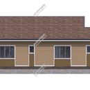 Проект одноэтажного дома «Питсбург» из СИП панелей | фото, отзывы, цена