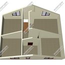 Проект двухэтажного дома с мансардным этажом «Тропикана» из СИП панелей | фото, отзывы, цена