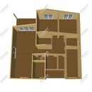 Проект одноэтажного дома Айгер из СИП панелей | фото, отзывы, цена