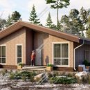 Проект одноэтажного дома Айгер из СИП панелей | фото, отзывы, цена