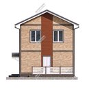 Проект двухэтажного дома «Дебют» из СИП панелей | фото, отзывы, цена