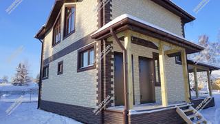 Дом в деревне Назарово двуэтажный 164,2 м² из СИП панелей | фото, отзывы, цена
