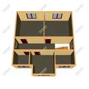 Проект двухэтажного дома Рогозинино из СИП панелей | фото, отзывы, цена